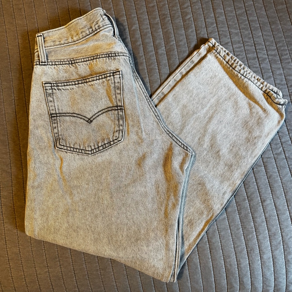 Levi’s ‘94 Baggy grey denim, women’s size 29
